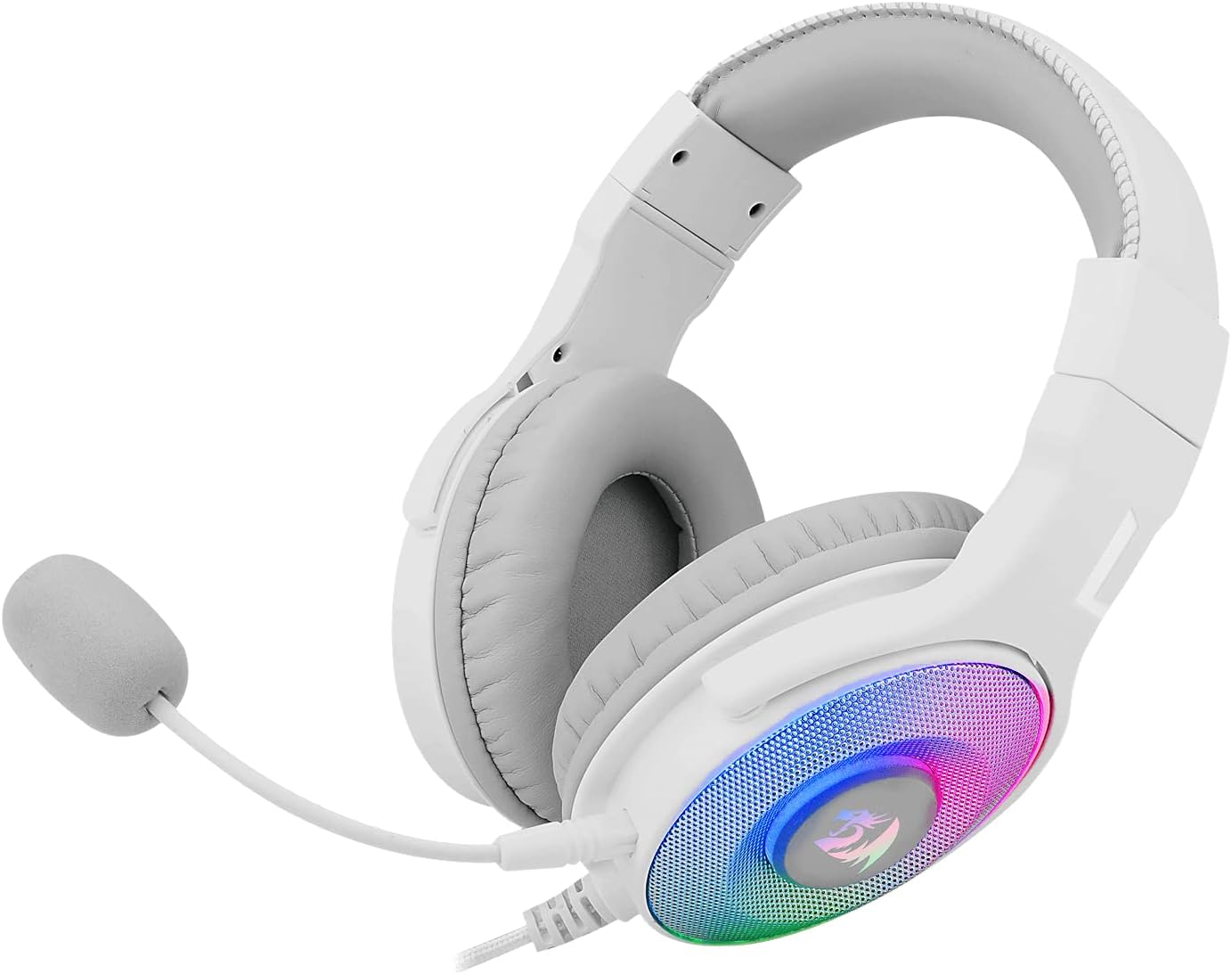 Redragon Pandora 2 7.1 Surround Sound Gaming Headset - White Redragon Pandora 2 7.1 Surround Sound Gaming Headset - White